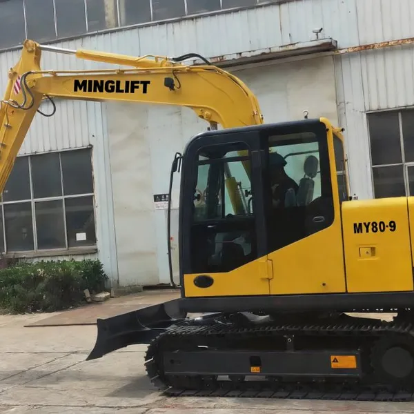 MY80.9 Mini Excavator for Agricultural Ditches and Pipeline Installation Compact and Agile