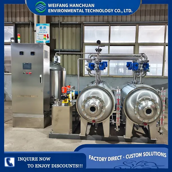 Laboratory Wastewater Inactivation High Temperature & High Pressure Inactivation Tank for Hospital Laboratory Wastewater