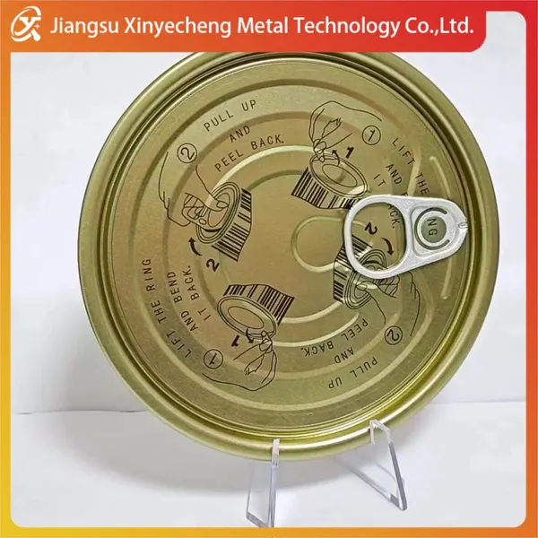 Full Open Lid Easy Open End 200#50mm for Metal Can Lids