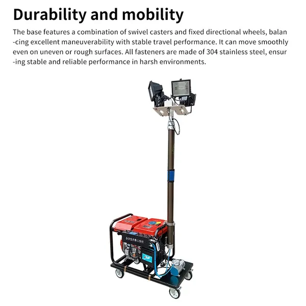 ANJ6110 Mobile Light Tower (diesel) photo-4