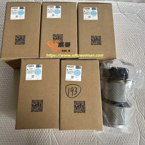 ORIGINAL SDLG FILTER INSERT 4120000452 APPLY FOR SDLG MOTOR GRADER G9180 G9190 G9200