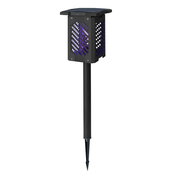 4th Generation Multi-Functional Metal Body LED Outdoor Light Solar Mosquito Lamp for Garden