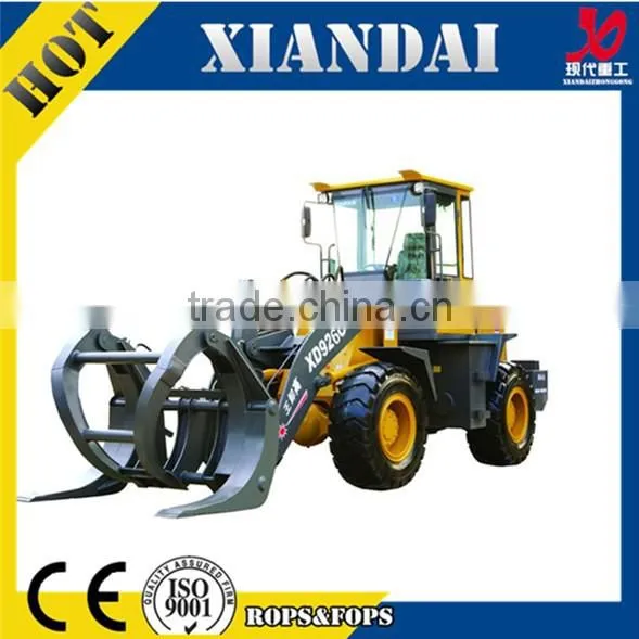 XD926G 2.0T  Express logging machine wheel log loader made in CHINA log crane