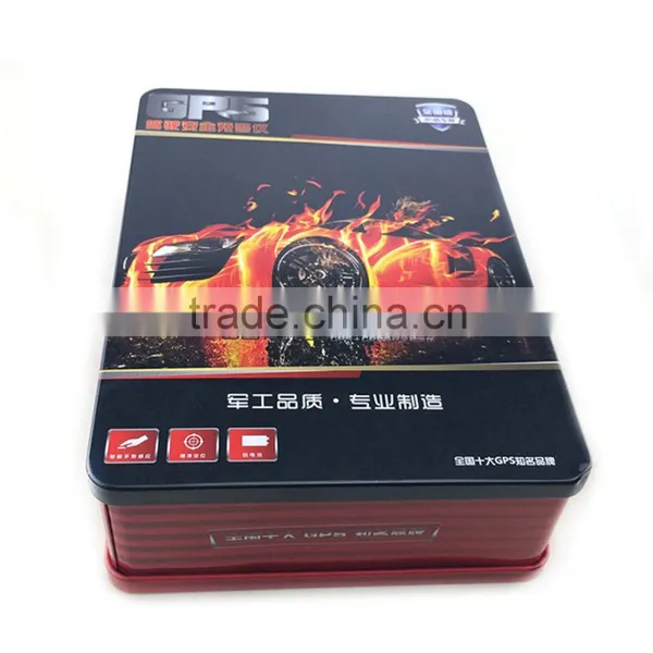 Metal Rectangular Electronic Storage Tin Cans photo-4