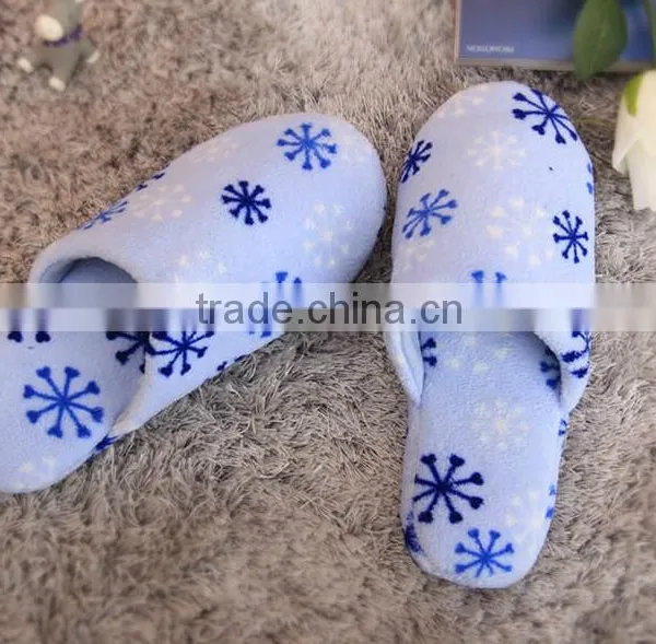 Pure Color Good Quality Cotton Girls Inddor Bathroom Slippers the Newest Winter Slippers photo-2