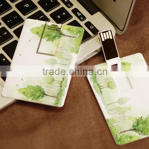 Customized Personalized Gift USB Card Flash Drive 8gb photo-3