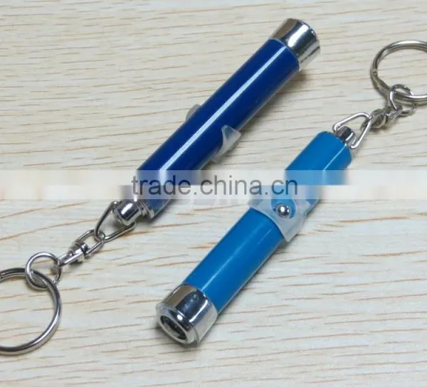 LR41 Button Battery Aluminum Gift Keychain Light photo-2