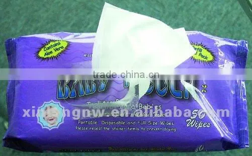Spunlace Nonwoven Wet Wipes With 40% Rayon