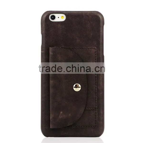 Guangzhou Hot Selling Leather Mobile Phone Case for Iphone 6 Phone Case photo-2