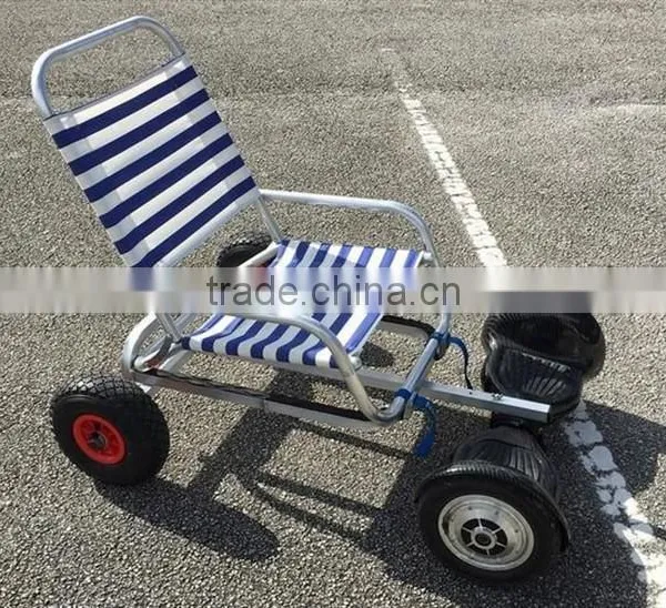 2016 New Arrival Hoverboard Cart Four Wheel Self-balancing Electric Scooter Cart photo-4