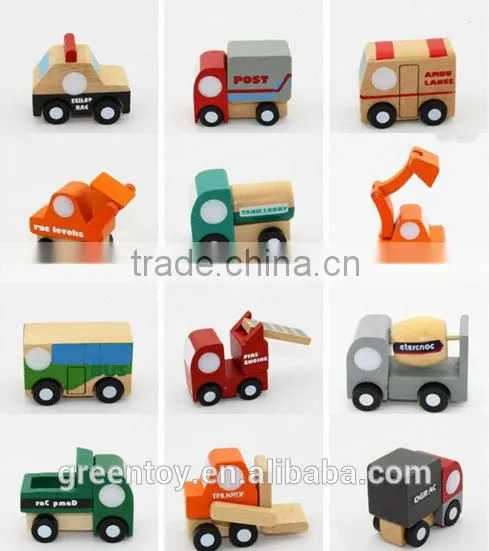 Wood Model Car for Kids Wooden Toy