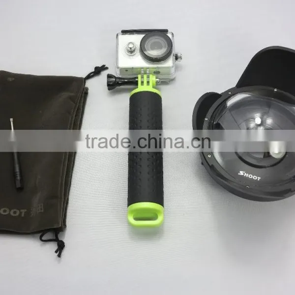 Diving Dome Port/waterproof Dome for Xiaomi yi Sport Camera /xiaomi yi photo-2