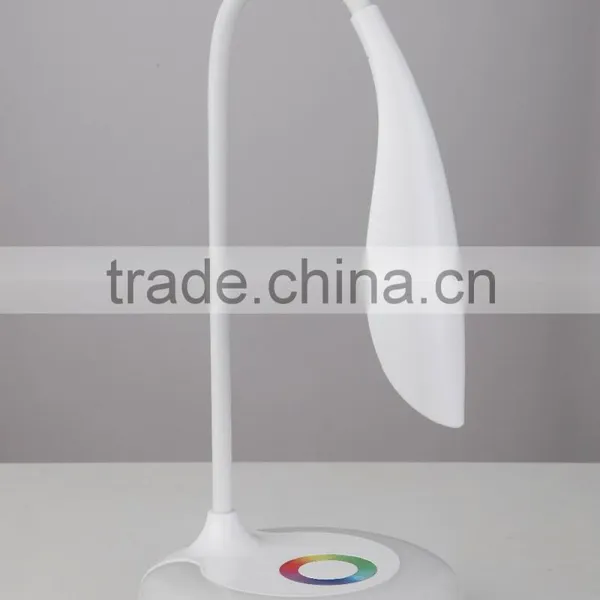 Rainbow Mood Light JK-848 2016 Shop A Hotel Modern Led Table Lamp Rechargeable Bedside Reading photo-5