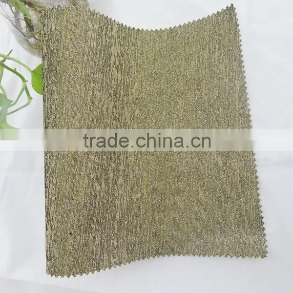 Grey Polyester Mesh Fabric With Silver Glitter Powder photo-3