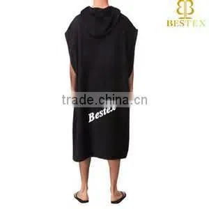 100%soft Comfortable100% Cotton Beach Hooded Towel Ponchos Pattern for Adult photo-6