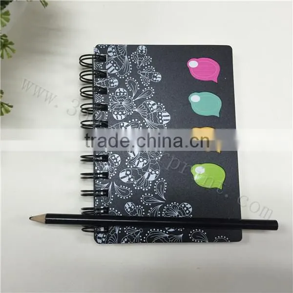 Premium Paper Promotional Spiral Notepad, Custom Print Paper Notepad