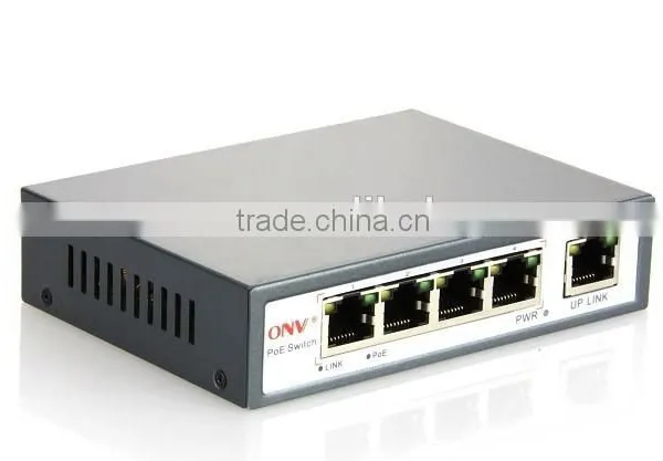 10/100M 4 Port Poe Switch for IP Camera 48V 802.3af photo-4