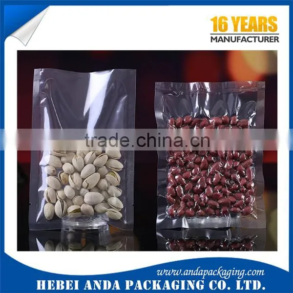 Transparent Vacuum Seal Bag /Plastic Food Packaging Vacuum Bag for Rice Nuts photo-4
