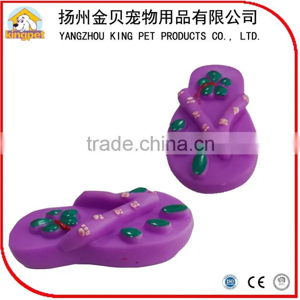 Pet Chew Accessories Rubber Squeaky Dog Shoe Toy photo-5