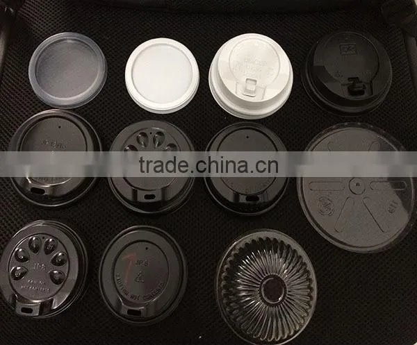 HGMF-450 PS PET PVC Plastic Lid Thermoforming Paper Cup Lid Forming Machine photo-6