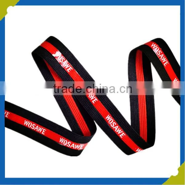 Factory Price Jacquard Elastic Webbing With Customized Logo photo-2