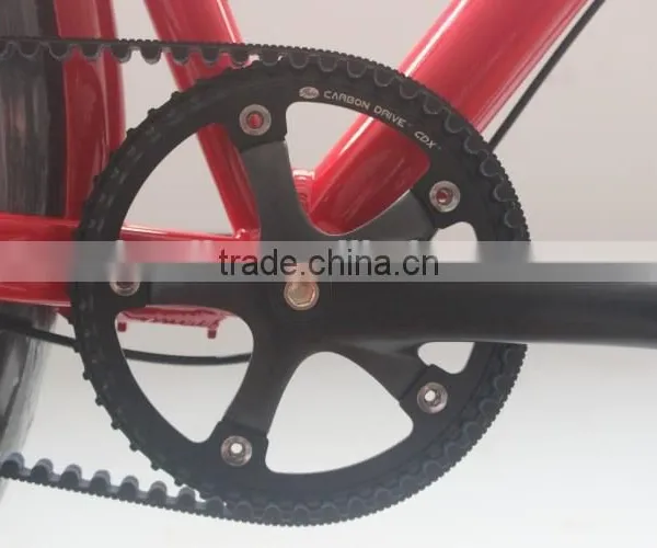 2015 Newest Style Red High Quality 700C Belt Drive Bike photo-2