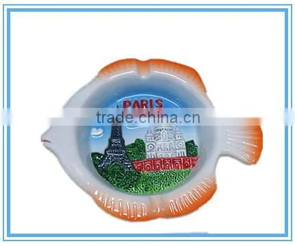 Ceramic Souvenir Handpainting Square Plate photo-3