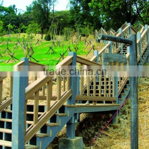 Wpc Handrial for Outdoor Steps photo-5