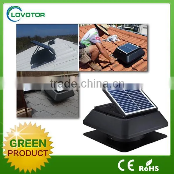 Multi Choice 20 Watt Dall Aluminum Material Solar Powered Attic Fan photo-5