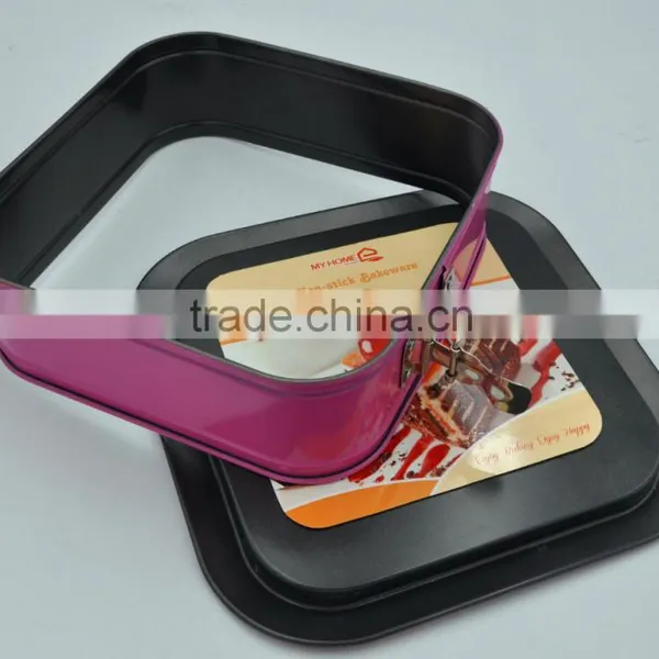 Square Springform Pan With Non-stick Coating photo-4