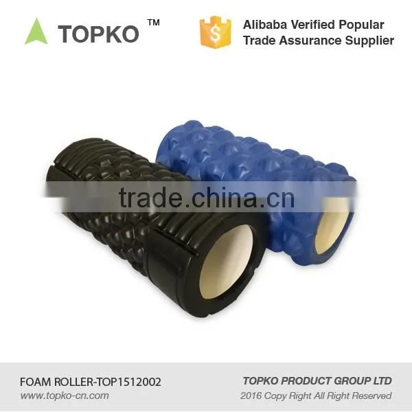 TOPKO Fitness Foam Roller New Nesign Muscle Massage Hollow Grid EVA Foam Roller