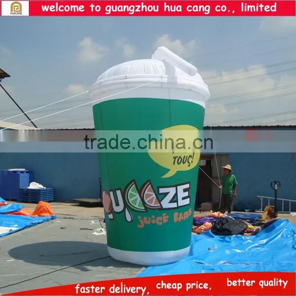 New Style Advertising Inflatable Drinking Model / Inflatable Drink Replica for Promotion photo-6