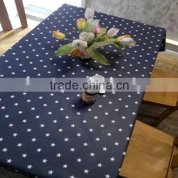 Cheap Table Cloth/ Dining Room Table Cloth/blue Tablecloth photo-3