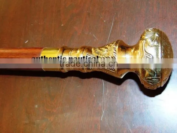 DESIGNER BRASS WALKING CANES-DECORATIVE WALKING CANES-VINTAGE STYLE CANES Wk1167 photo-5