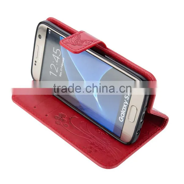 2016 New Product Custom Flip Case For Mobile Phone,For Samsung Galaxy S7 Plus Leather Case Wallet photo-5