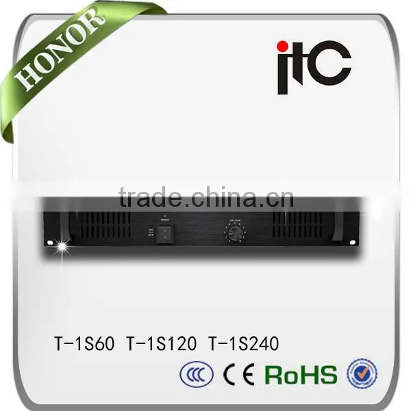ITC T-1S60 Series 60W 120W 240W Mono 1 Channel Power PA Amplifier photo-3