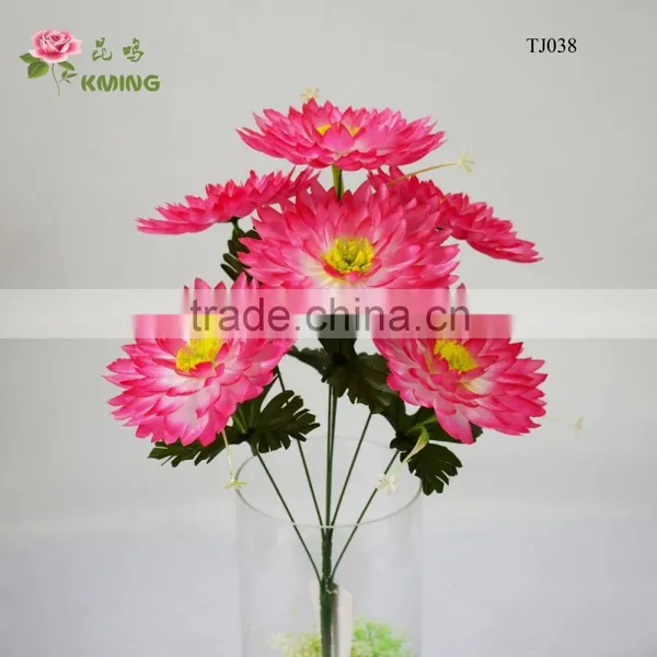 Silk Flower, Silk Dahlia Natural Like Good Quality