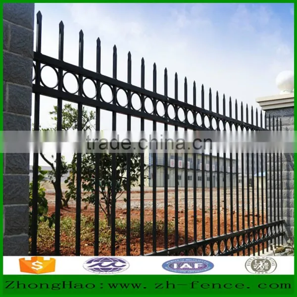 PVC Coated Tubaler Steel Fence Wall Yard Fence Wall and Fence Gate Designing photo-4