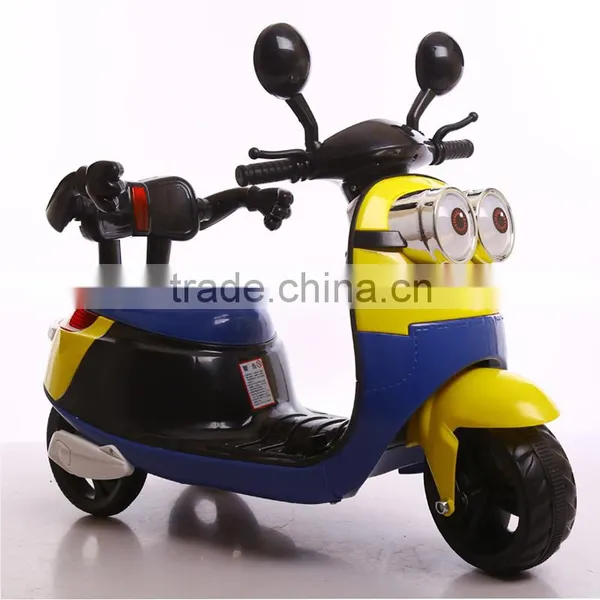 Cute Sytle Despicable Me Ride On 3 Wheel Powered Bicycle for Kids photo-6