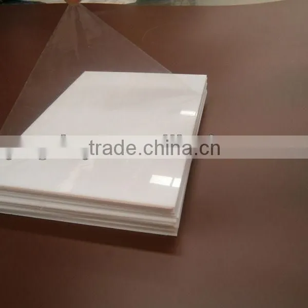 PVC Glossy Rigid Sheets With PE Protective Film