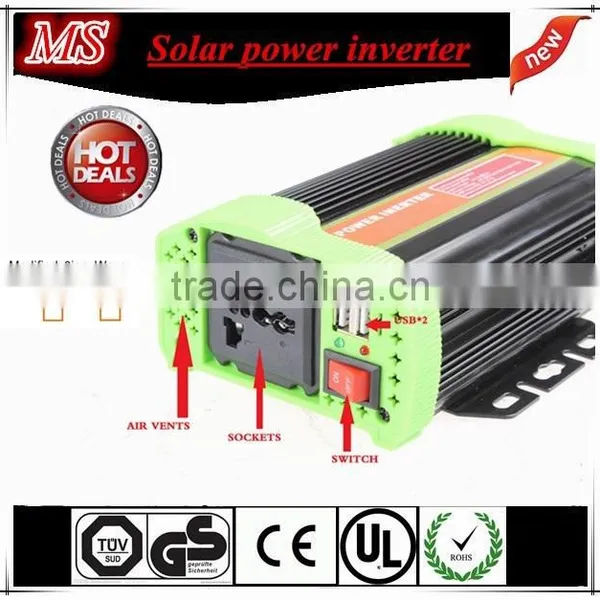 400W Auto 12/24v dc to 110-240v ac Power Inverter on Hot Sale photo-2
