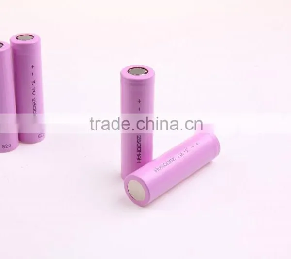 Cylindrical Size and LiFePO4 Type 3.7V Rechargeable 18650 Li Ion Battery photo-3