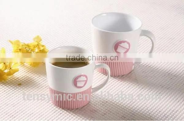 New Design Embossed Wholesale Porcelain Promotional Mug photo-6