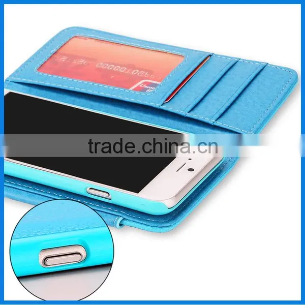 2 in 1 Book Style Manufacturer Wholesale With Screen Portector Leather Mobile Phone Case for Iphone 6 photo-5
