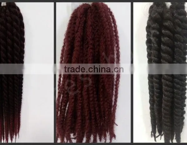 2016 Most Fashional Mambo Twist Crochet Braid Hair in Stock photo-2