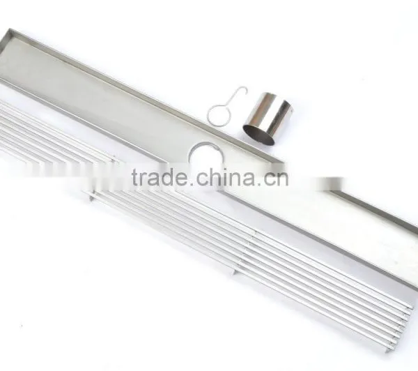 Stainless Steel Linear Shower Floor Drains Grates photo-3