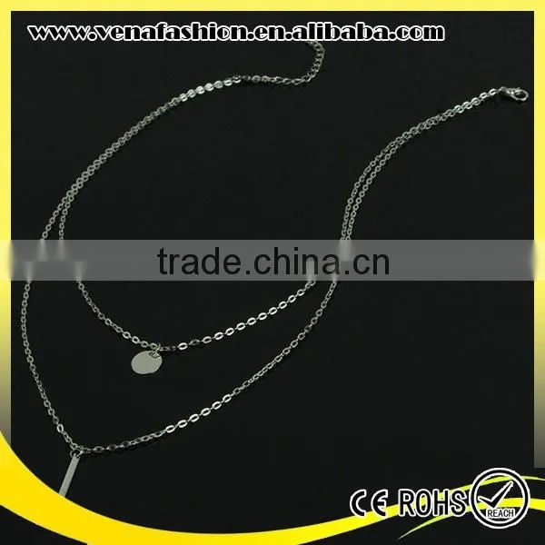Latest Simple Thin Gold Chain Necklace Designs photo-3
