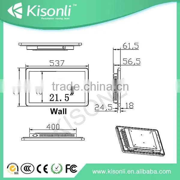 32 Inch Open Frame LCD Advertising Player / 32 Inch Touch Screen Hdmi Led Monitor Quality Choice photo-3