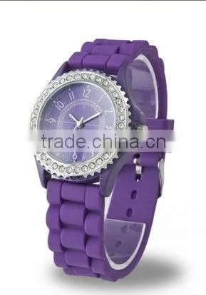 Cheap Geneva Japan Movt Quartz Watch