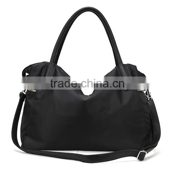 Faddish pu Tote Bag Big Hanging File Handbag Ladies Zipper Shoulder Bags Made in China photo-3